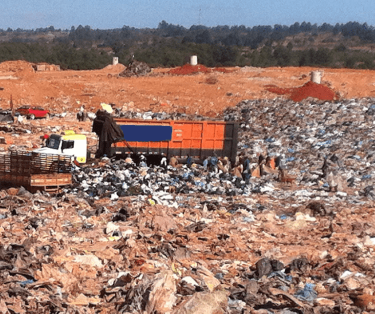 unmanaged waste dumps